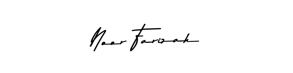 You should practise on your own different ways (Asem Kandis PERSONAL USE) to write your name (Noor Farizah) in signature. don't let someone else do it for you. Noor Farizah signature style 9 images and pictures png