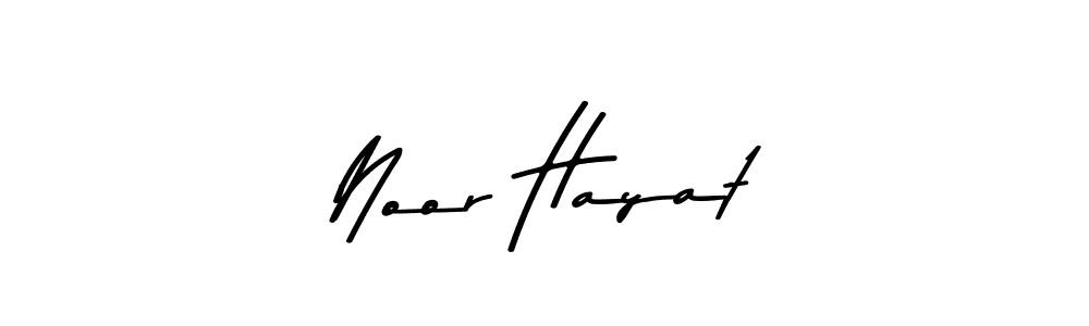 Also we have Noor Hayat name is the best signature style. Create professional handwritten signature collection using Asem Kandis PERSONAL USE autograph style. Noor Hayat signature style 9 images and pictures png