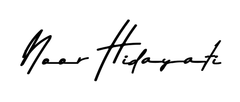 You can use this online signature creator to create a handwritten signature for the name Noor Hidayati. This is the best online autograph maker. Noor Hidayati signature style 9 images and pictures png