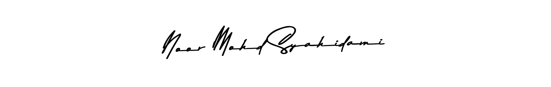Similarly Asem Kandis PERSONAL USE is the best handwritten signature design. Signature creator online .You can use it as an online autograph creator for name Noor Mohd Syahidami. Noor Mohd Syahidami signature style 9 images and pictures png