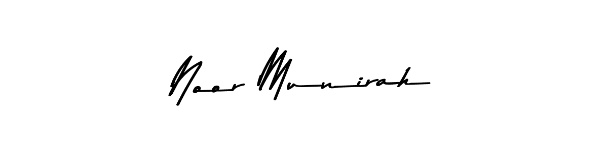 You should practise on your own different ways (Asem Kandis PERSONAL USE) to write your name (Noor Munirah) in signature. don't let someone else do it for you. Noor Munirah signature style 9 images and pictures png