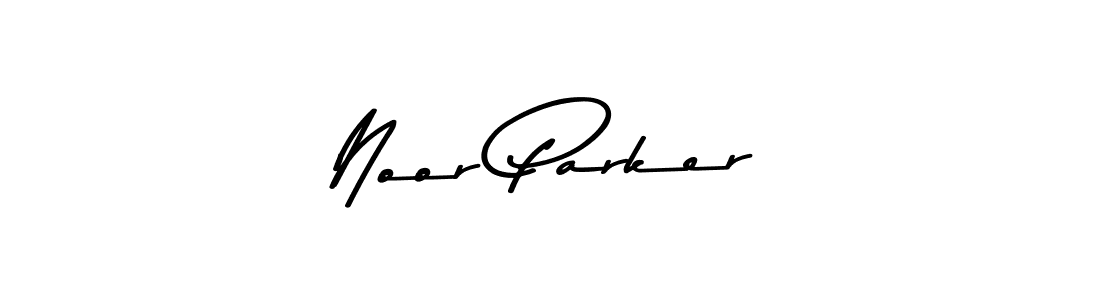 Design your own signature with our free online signature maker. With this signature software, you can create a handwritten (Asem Kandis PERSONAL USE) signature for name Noor Parker. Noor Parker signature style 9 images and pictures png