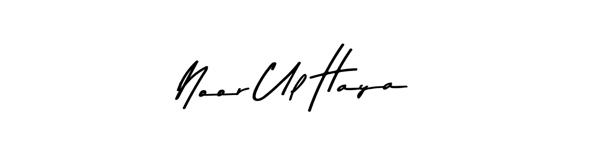 Also You can easily find your signature by using the search form. We will create Noor Ul Haya name handwritten signature images for you free of cost using Asem Kandis PERSONAL USE sign style. Noor Ul Haya signature style 9 images and pictures png