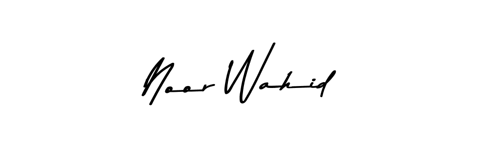 Also we have Noor Wahid name is the best signature style. Create professional handwritten signature collection using Asem Kandis PERSONAL USE autograph style. Noor Wahid signature style 9 images and pictures png