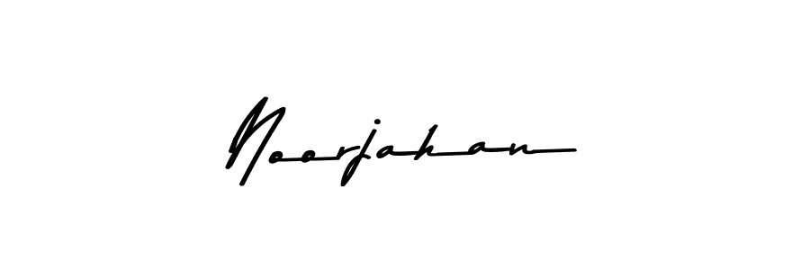 How to make Noorjahan name signature. Use Asem Kandis PERSONAL USE style for creating short signs online. This is the latest handwritten sign. Noorjahan signature style 9 images and pictures png