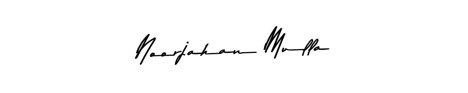 How to make Noorjahan Mulla signature? Asem Kandis PERSONAL USE is a professional autograph style. Create handwritten signature for Noorjahan Mulla name. Noorjahan Mulla signature style 9 images and pictures png