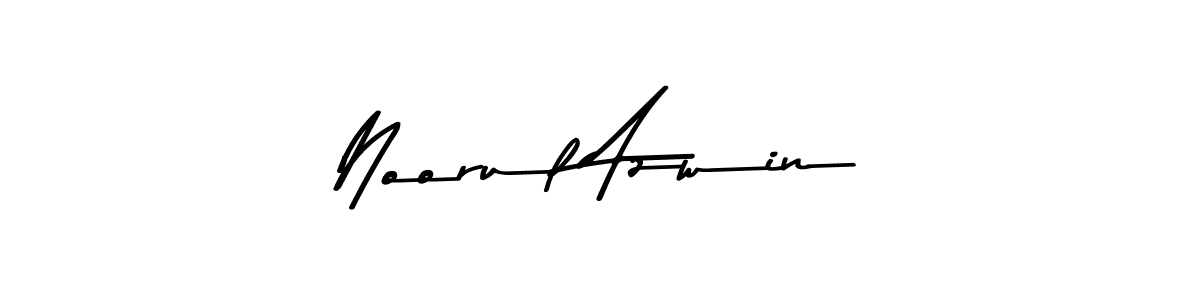How to make Noorul Azwin signature? Asem Kandis PERSONAL USE is a professional autograph style. Create handwritten signature for Noorul Azwin name. Noorul Azwin signature style 9 images and pictures png