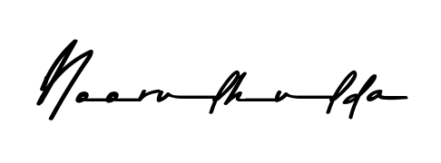 Make a beautiful signature design for name Noorulhulda. Use this online signature maker to create a handwritten signature for free. Noorulhulda signature style 9 images and pictures png