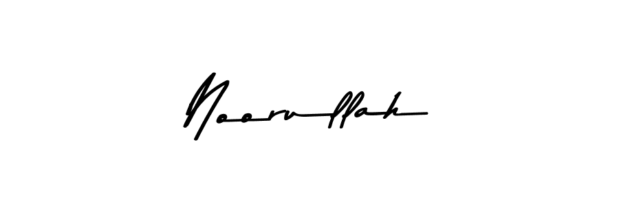 Use a signature maker to create a handwritten signature online. With this signature software, you can design (Asem Kandis PERSONAL USE) your own signature for name Noorullah. Noorullah signature style 9 images and pictures png