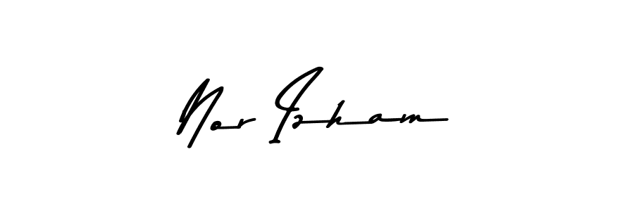 Nor Izham stylish signature style. Best Handwritten Sign (Asem Kandis PERSONAL USE) for my name. Handwritten Signature Collection Ideas for my name Nor Izham. Nor Izham signature style 9 images and pictures png