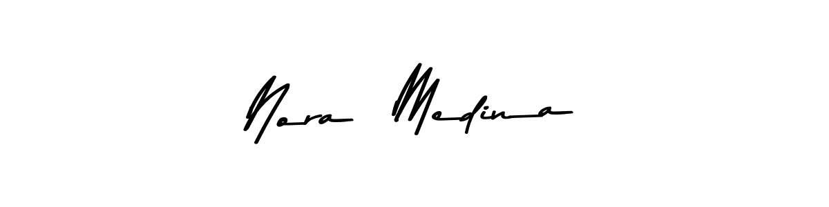 Make a short Nora  Medina signature style. Manage your documents anywhere anytime using Asem Kandis PERSONAL USE. Create and add eSignatures, submit forms, share and send files easily. Nora  Medina signature style 9 images and pictures png