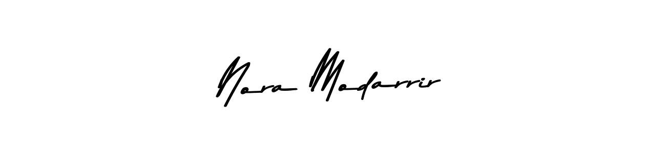 Nora Modarrir stylish signature style. Best Handwritten Sign (Asem Kandis PERSONAL USE) for my name. Handwritten Signature Collection Ideas for my name Nora Modarrir. Nora Modarrir signature style 9 images and pictures png