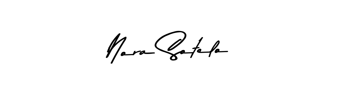 Make a beautiful signature design for name Nora Sotelo. With this signature (Asem Kandis PERSONAL USE) style, you can create a handwritten signature for free. Nora Sotelo signature style 9 images and pictures png