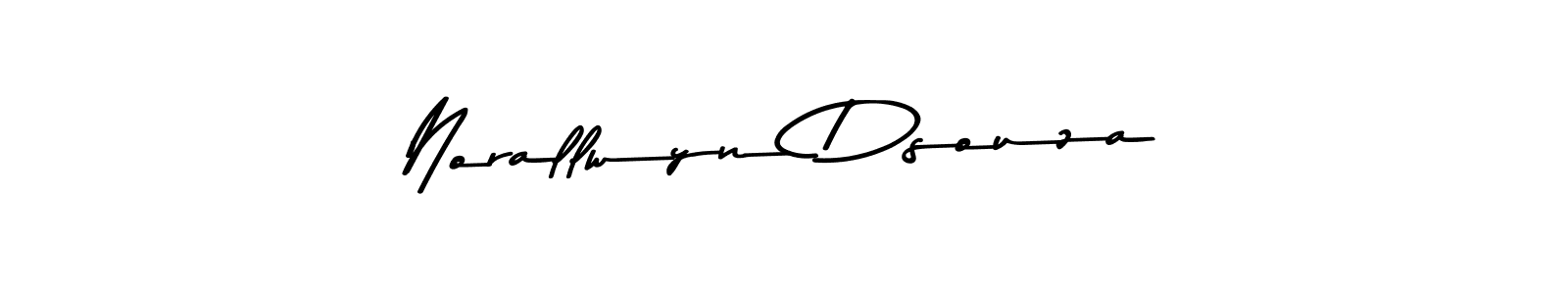 See photos of Norallwyn Dsouza official signature by Spectra . Check more albums & portfolios. Read reviews & check more about Asem Kandis PERSONAL USE font. Norallwyn Dsouza signature style 9 images and pictures png