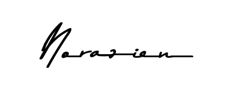 Asem Kandis PERSONAL USE is a professional signature style that is perfect for those who want to add a touch of class to their signature. Get Norazien name fancy signature for free. Norazien signature style 9 images and pictures png