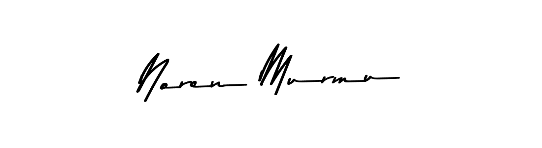 Use a signature maker to create a handwritten signature online. With this signature software, you can design (Asem Kandis PERSONAL USE) your own signature for name Noren Murmu. Noren Murmu signature style 9 images and pictures png