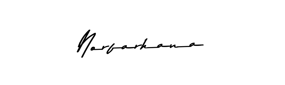 Also we have Norfarhana name is the best signature style. Create professional handwritten signature collection using Asem Kandis PERSONAL USE autograph style. Norfarhana signature style 9 images and pictures png