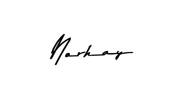 Similarly Asem Kandis PERSONAL USE is the best handwritten signature design. Signature creator online .You can use it as an online autograph creator for name Norhay. Norhay signature style 9 images and pictures png