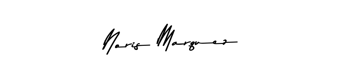 You should practise on your own different ways (Asem Kandis PERSONAL USE) to write your name (Noris Marquez) in signature. don't let someone else do it for you. Noris Marquez signature style 9 images and pictures png
