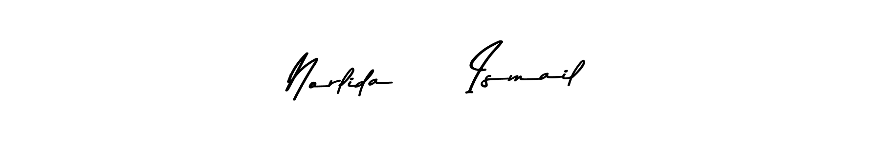 Make a beautiful signature design for name Norlida     Ismail. Use this online signature maker to create a handwritten signature for free. Norlida     Ismail signature style 9 images and pictures png