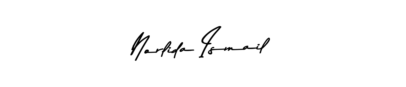The best way (Asem Kandis PERSONAL USE) to make a short signature is to pick only two or three words in your name. The name Norlida Ismail include a total of six letters. For converting this name. Norlida Ismail signature style 9 images and pictures png
