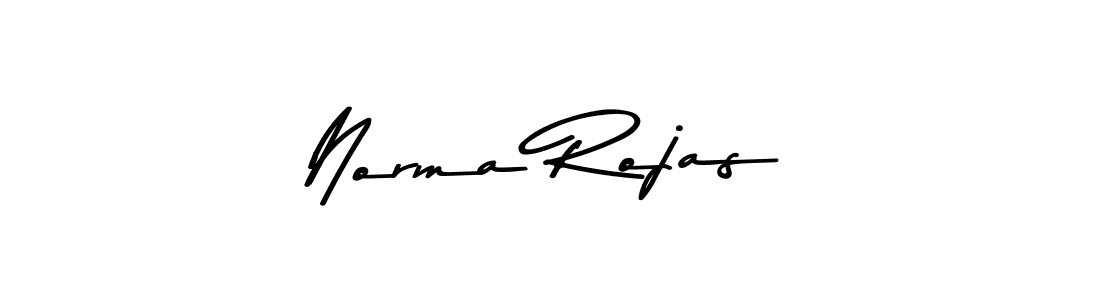 How to make Norma Rojas name signature. Use Asem Kandis PERSONAL USE style for creating short signs online. This is the latest handwritten sign. Norma Rojas signature style 9 images and pictures png