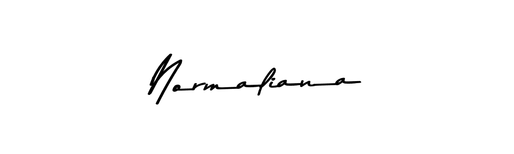 How to make Normaliana signature? Asem Kandis PERSONAL USE is a professional autograph style. Create handwritten signature for Normaliana name. Normaliana signature style 9 images and pictures png
