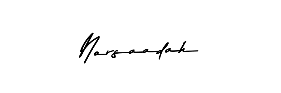 Here are the top 10 professional signature styles for the name Norsaadah. These are the best autograph styles you can use for your name. Norsaadah signature style 9 images and pictures png