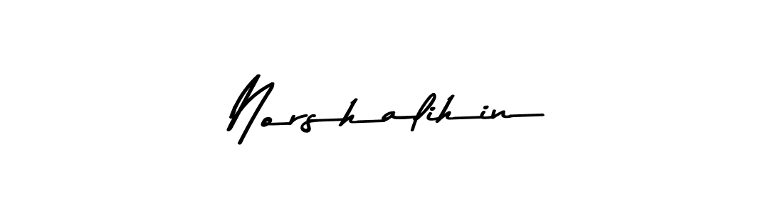 Design your own signature with our free online signature maker. With this signature software, you can create a handwritten (Asem Kandis PERSONAL USE) signature for name Norshalihin. Norshalihin signature style 9 images and pictures png