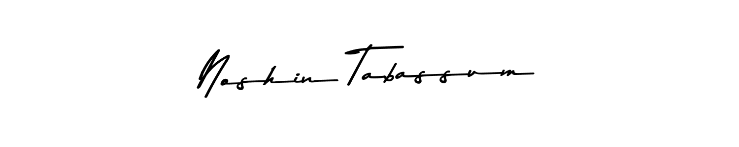 How to make Noshin Tabassum signature? Asem Kandis PERSONAL USE is a professional autograph style. Create handwritten signature for Noshin Tabassum name. Noshin Tabassum signature style 9 images and pictures png