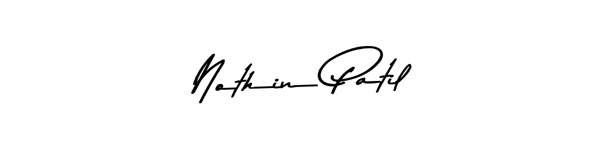 How to Draw Nothin Patil signature style? Asem Kandis PERSONAL USE is a latest design signature styles for name Nothin Patil. Nothin Patil signature style 9 images and pictures png