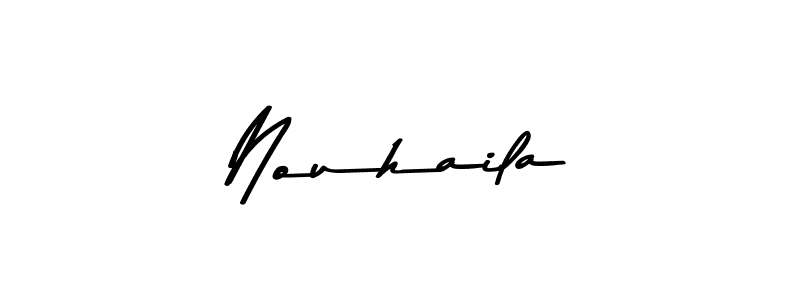 How to Draw Nouhaila signature style? Asem Kandis PERSONAL USE is a latest design signature styles for name Nouhaila. Nouhaila signature style 9 images and pictures png