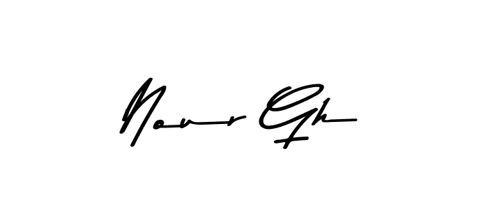 Also we have Nour Gh name is the best signature style. Create professional handwritten signature collection using Asem Kandis PERSONAL USE autograph style. Nour Gh signature style 9 images and pictures png