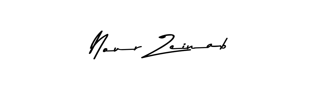 Also You can easily find your signature by using the search form. We will create Nour Zeinab name handwritten signature images for you free of cost using Asem Kandis PERSONAL USE sign style. Nour Zeinab signature style 9 images and pictures png