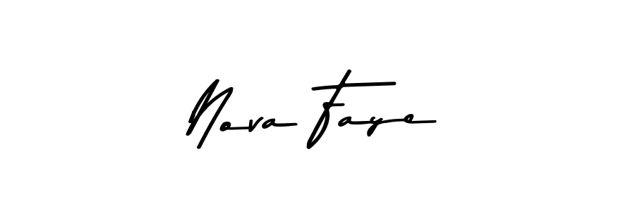 How to make Nova Faye signature? Asem Kandis PERSONAL USE is a professional autograph style. Create handwritten signature for Nova Faye name. Nova Faye signature style 9 images and pictures png