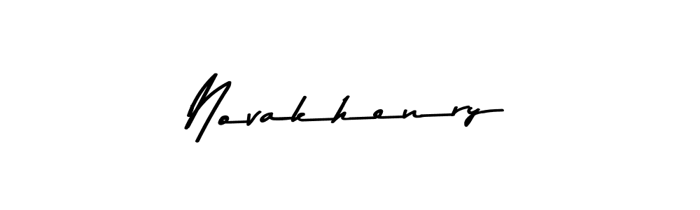 if you are searching for the best signature style for your name Novakhenry. so please give up your signature search. here we have designed multiple signature styles  using Asem Kandis PERSONAL USE. Novakhenry signature style 9 images and pictures png