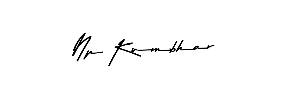 How to make Np Kumbhar signature? Asem Kandis PERSONAL USE is a professional autograph style. Create handwritten signature for Np Kumbhar name. Np Kumbhar signature style 9 images and pictures png