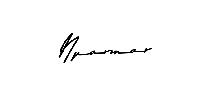 Nparmar stylish signature style. Best Handwritten Sign (Asem Kandis PERSONAL USE) for my name. Handwritten Signature Collection Ideas for my name Nparmar. Nparmar signature style 9 images and pictures png