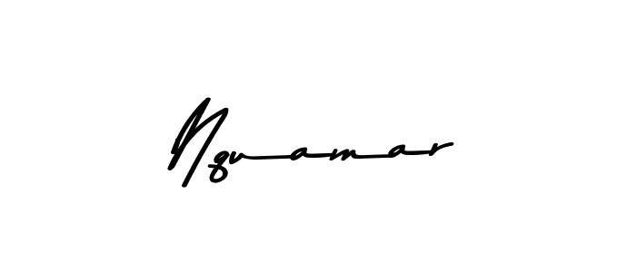 Also You can easily find your signature by using the search form. We will create Nquamar name handwritten signature images for you free of cost using Asem Kandis PERSONAL USE sign style. Nquamar signature style 9 images and pictures png