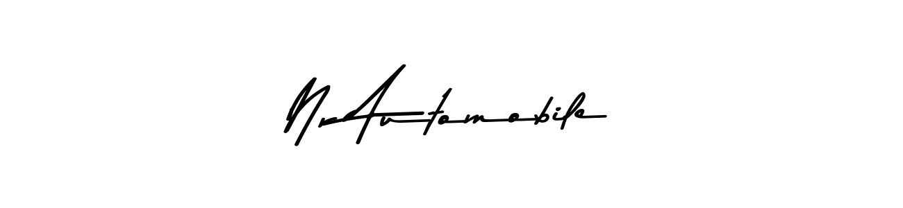 Also You can easily find your signature by using the search form. We will create Nr Automobile name handwritten signature images for you free of cost using Asem Kandis PERSONAL USE sign style. Nr Automobile signature style 9 images and pictures png