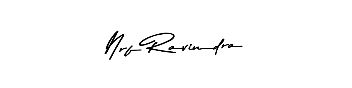 Create a beautiful signature design for name Nrf Ravindra. With this signature (Asem Kandis PERSONAL USE) fonts, you can make a handwritten signature for free. Nrf Ravindra signature style 9 images and pictures png