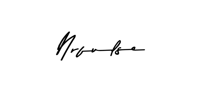 Use a signature maker to create a handwritten signature online. With this signature software, you can design (Asem Kandis PERSONAL USE) your own signature for name Nrfulse. Nrfulse signature style 9 images and pictures png