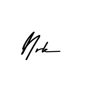 You should practise on your own different ways (Asem Kandis PERSONAL USE) to write your name (Nrk) in signature. don't let someone else do it for you. Nrk signature style 9 images and pictures png