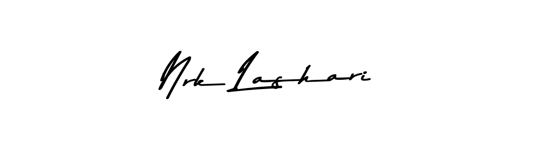 Also we have Nrk Lashari name is the best signature style. Create professional handwritten signature collection using Asem Kandis PERSONAL USE autograph style. Nrk Lashari signature style 9 images and pictures png