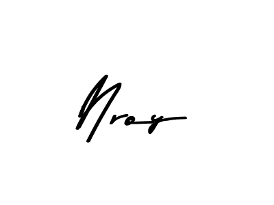 Also You can easily find your signature by using the search form. We will create Nroy name handwritten signature images for you free of cost using Asem Kandis PERSONAL USE sign style. Nroy signature style 9 images and pictures png