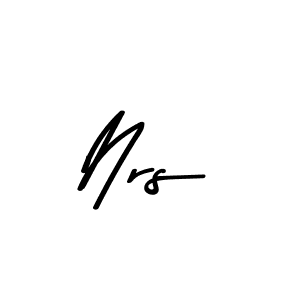 if you are searching for the best signature style for your name Nrs. so please give up your signature search. here we have designed multiple signature styles  using Asem Kandis PERSONAL USE. Nrs signature style 9 images and pictures png