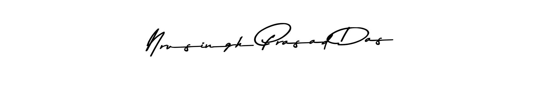 Design your own signature with our free online signature maker. With this signature software, you can create a handwritten (Asem Kandis PERSONAL USE) signature for name Nrusingh Prasad Das. Nrusingh Prasad Das signature style 9 images and pictures png