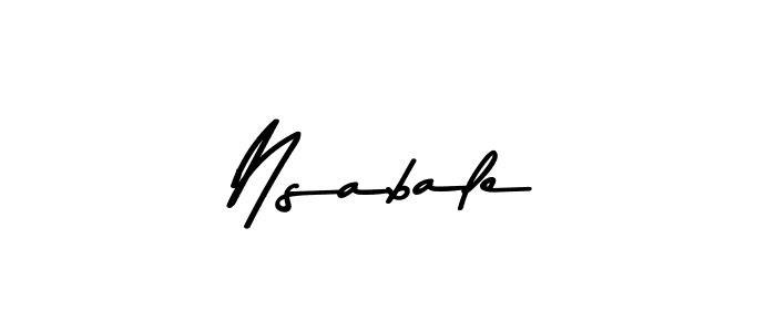 This is the best signature style for the Nsabale name. Also you like these signature font (Asem Kandis PERSONAL USE). Mix name signature. Nsabale signature style 9 images and pictures png