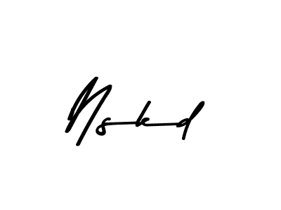 if you are searching for the best signature style for your name Nskd. so please give up your signature search. here we have designed multiple signature styles  using Asem Kandis PERSONAL USE. Nskd signature style 9 images and pictures png