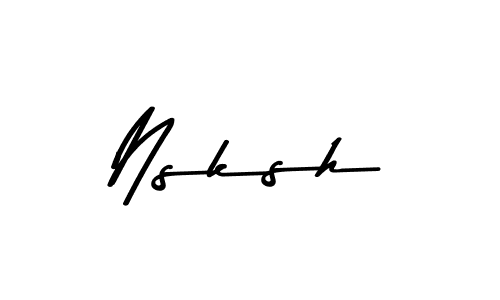 Once you've used our free online signature maker to create your best signature Asem Kandis PERSONAL USE style, it's time to enjoy all of the benefits that Nsksh name signing documents. Nsksh signature style 9 images and pictures png